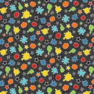 Monster'ocity Splat Glow Black - MONSTEROCITY Q1237G - 99 - Henry Glass & Co. - Nebraska Quilt Company - F06415