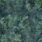 Natural Healing Floral Herb Teal Bluegrass - 112323990 - Island Batik - Nebraska Quilt Company - F04555