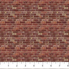 Naturescapes Bricks Red - 25503 - 24 - Northcott Fabrics - Nebraska Quilt Company - F05002