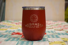 Nebraska Quilt Company Engraved Wine Tumbler - Nebraska Quilt Company - OTumbW