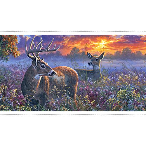 New Beginnings Wild Enchantment Panel 24" X 44" - Nebraska Quilt Company - PAN04295