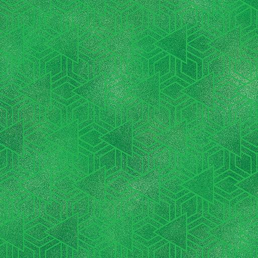 New Worlds Bermuda Kelly Green - 16293 - 44 - Benartex - Nebraska Quilt Company - F09362