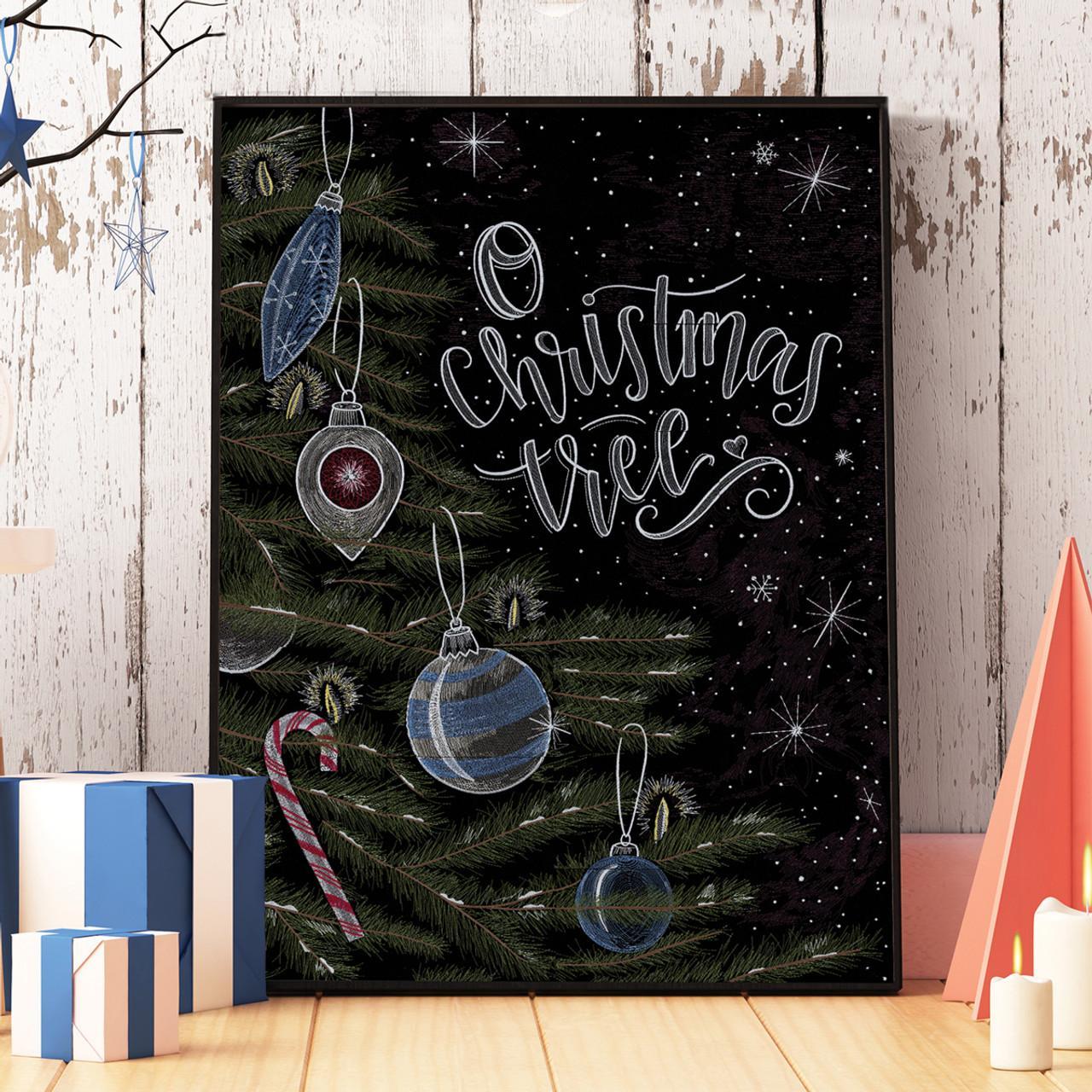O' Christmas Tree Tiling Scene CD - Nebraska Quilt Company - PUB02056