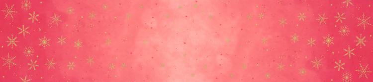 Ombre Flurries Metallic Winter Snowflakes Ombre Metallic Hot Pink - 10874 14MG - Moda Fabrics - Nebraska Quilt Company - F02834
