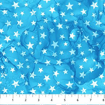 Patriot Stars Light Blue - DP25545 - 44 - Northcott Fabrics - Nebraska Quilt Company - F06086