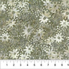 Pearls Batiks Midcentury Daisy Olive Green - 80994 - 76 - Banyan Batiks - Nebraska Quilt Company - F04997