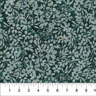 Pearls Batiks Wild Daisies Smokey Teal - 80996 - 68 - Banyan Batiks - Nebraska Quilt Company - F05078