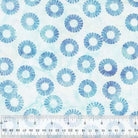 Periwinkle Glow Petal Wheels Cloud - 3494Q - X - Anthology Fabrics - Nebraska Quilt Company - F07629