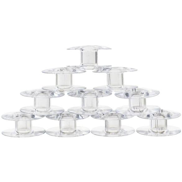 Pfaff Clear Bobbins for K Type Ambition Machines 10 Pack - Nebraska Quilt Company - A68001389