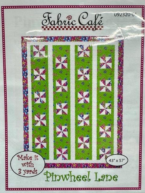 Pinwheel Lane 3 - Yard Quilt Pattern - Nebraska Quilt Company - PUB08108