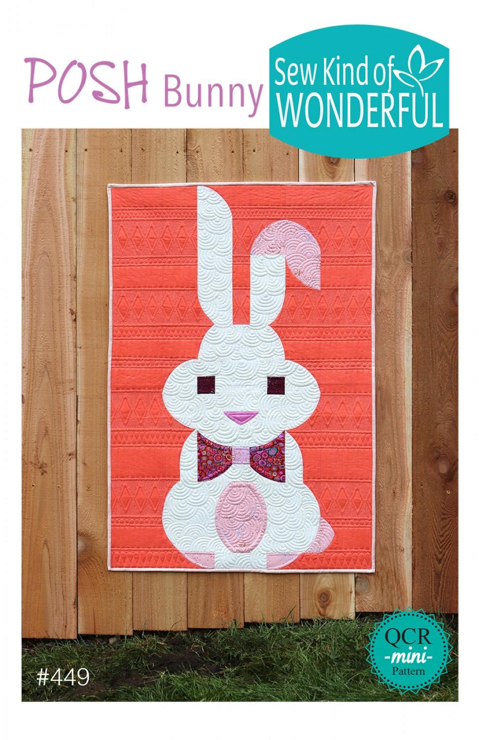 Posh Bunny Pattern - Nebraska Quilt Company - PUB02571