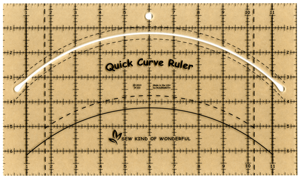 Quick Curve Ruler - Nebraska Quilt Company - N14391