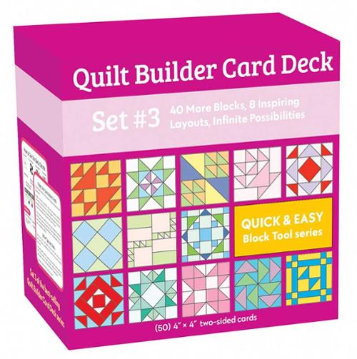 Quilt Builder Card Deck Set 3 - Nebraska Quilt Company - PUB08052
