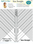 Quilt in a Day Sew Straight - Nebraska Quilt Company - N14832