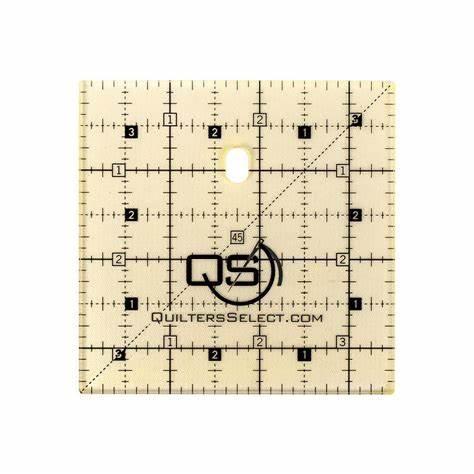 Quilter's Select Ruler 3.5" x 3.5" - Nebraska Quilt Company - NQS-RUL3.5