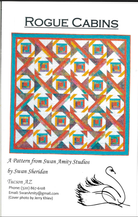 Rogue Cabins Pattern - Nebraska Quilt Company - PUB02399