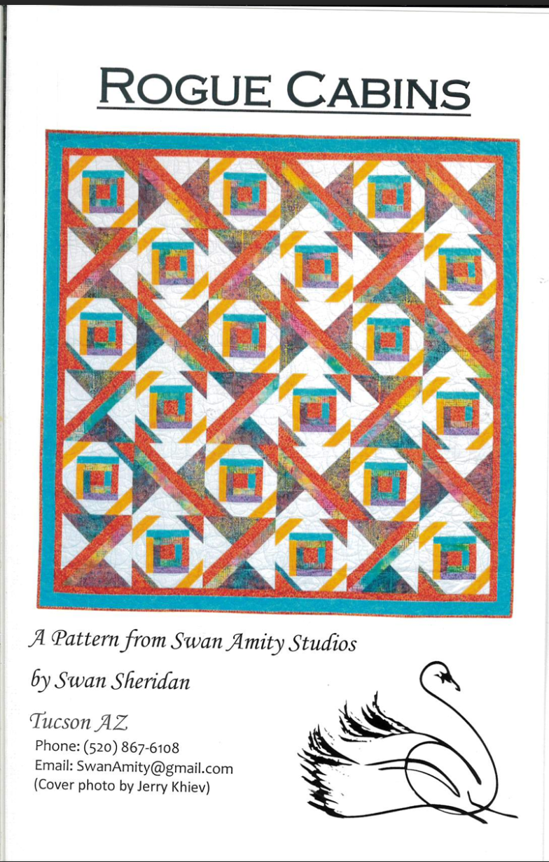 Rogue Cabins Pattern - Nebraska Quilt Company - PUB02399