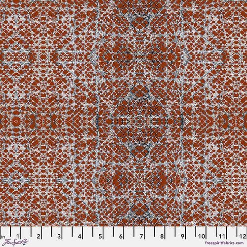 Rust & Bloom Climbing Amber - PWSS024.AMBER - FreeSpirit Fabrics - Nebraska Quilt Company - Rust & Bloom Climbing Amber - PWSS024.AMBER - FreeSpirit Fabrics