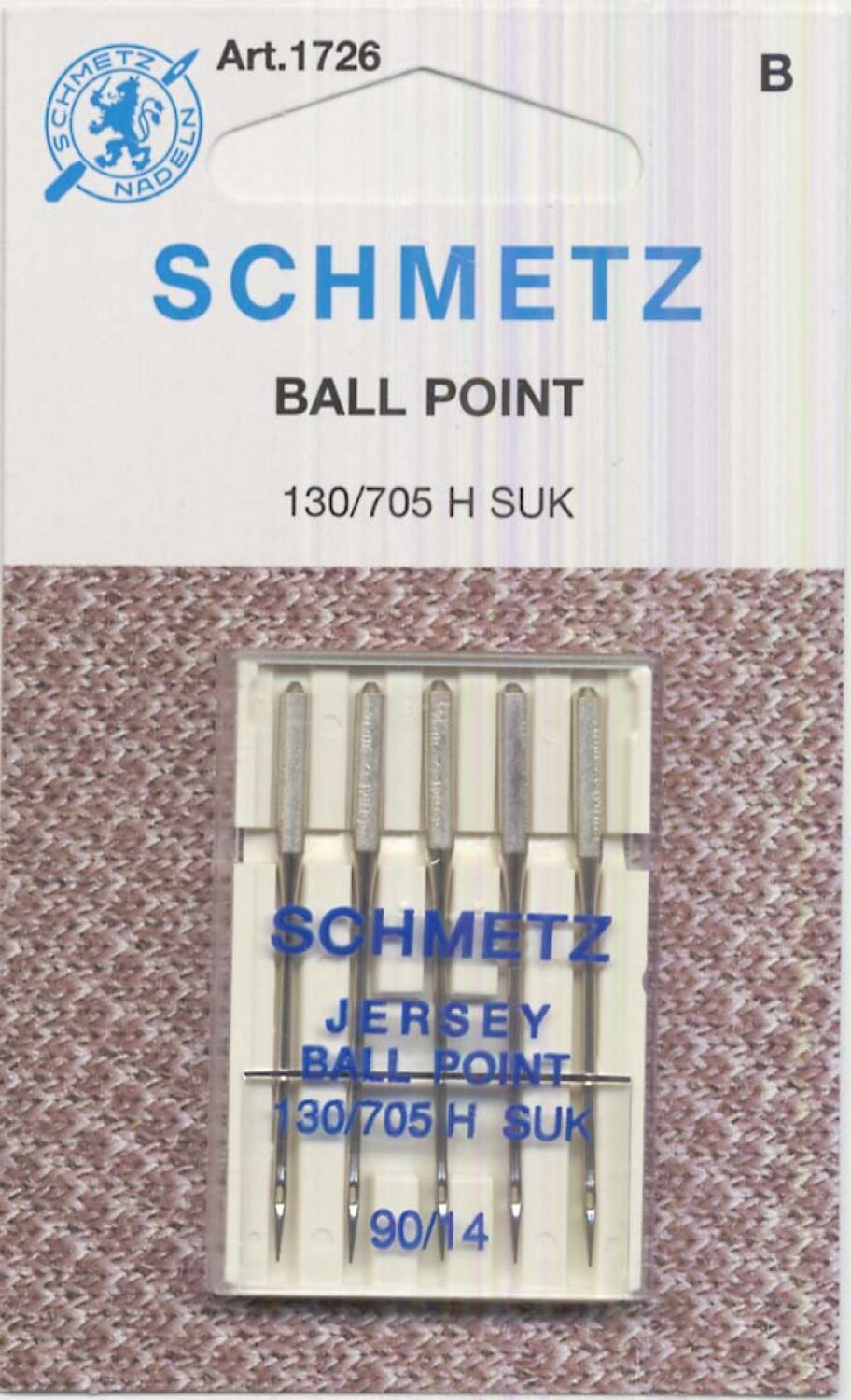 Schmetz Ball Point Machine Needles Size 90/14 - Nebraska Quilt Company - N02569