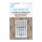 Schmetz Stretch Needles Size 75/11 5 ct 1722 - Nebraska Quilt Company - N11875