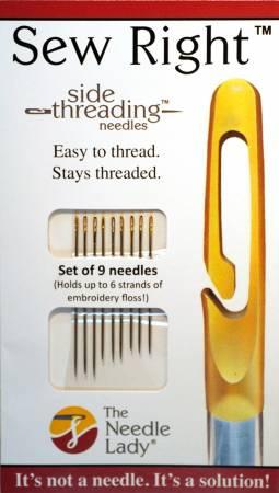 Side Threading Needles - Nebraska Quilt Company - N06946