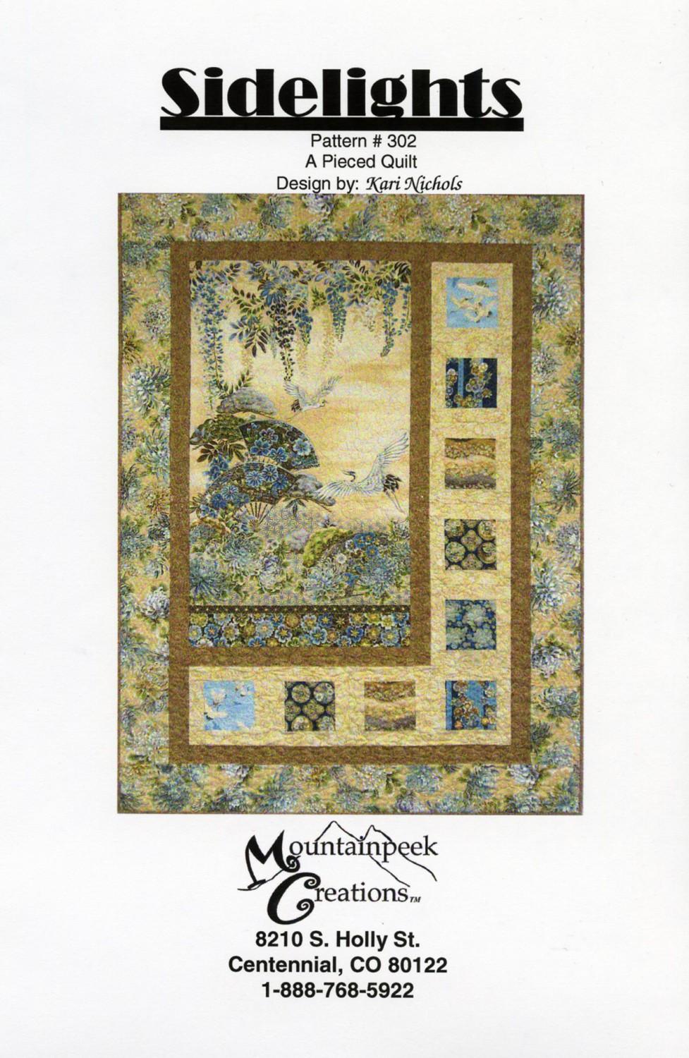 Sidelights Pattern - Nebraska Quilt Company - PUB30175
