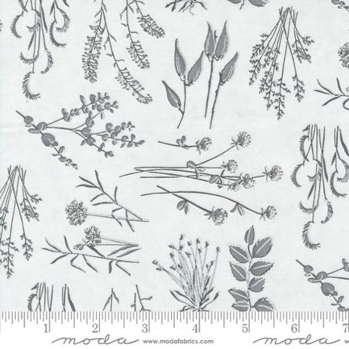 Silhouettes Flowers Whisper - 6930 11 - Moda Fabrics - Nebraska Quilt Company - F04762