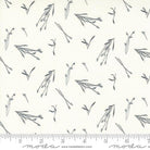 Silhouettes Plants Cream - 6933 16 - Moda Fabrics - Nebraska Quilt Company - F04776