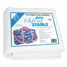 Soft and Stable White 100% Polyester Foam Stabilizer 72" x 58" - Nebraska Quilt Company - N09698