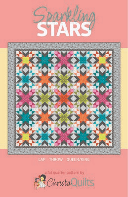 Sparkling Stars Pattern - Nebraska Quilt Company - PUB05258