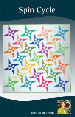 Spin Cycle Pattern - Nebraska Quilt Company - PUB09573