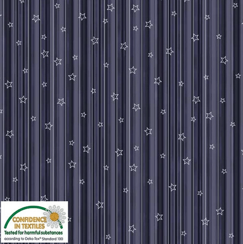Star Sprinkle Lines & Stars - 4599 - 604 - Stof Fabrics - Nebraska Quilt Company - F01323