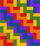 Stepping Up Quilt Pattern PDF Digital Download - Nebraska Quilt Company - PUB04486