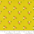 Strawberry Lemonade Lemonade Bouquets Floral Dots - 37672 18 - Moda Fabrics - Nebraska Quilt Company - F05876