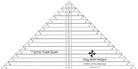 Strip Tube Ruler - Nebraska Quilt Company - N12466