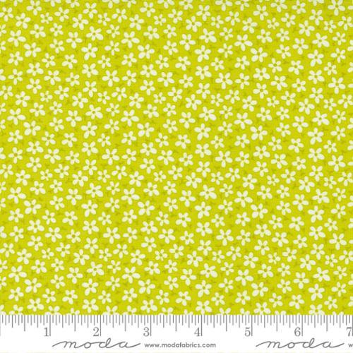 Sweet And Plenty Flowers Limeade - 22454 18 - Moda Fabrics - Nebraska Quilt Company - Sweet And Plenty Flowers Limeade - 22454 18 - Moda Fabrics