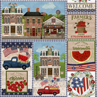 Sweet Land of Liberty Patriotic Patch - 3SWEETLANDLI - 21664 - M - 3 Wishes Fabrics - Nebraska Quilt Company - F04285