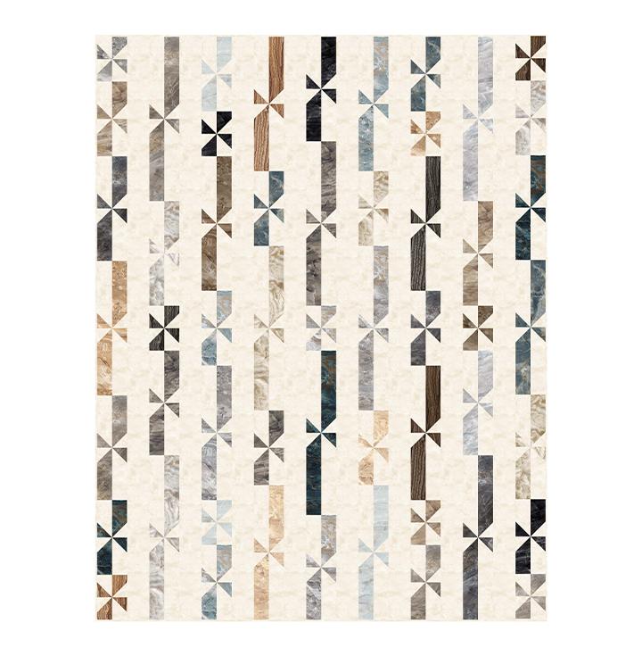 Taffy Twirl Pattern - Nebraska Quilt Company - Taffy Twirl Pattern