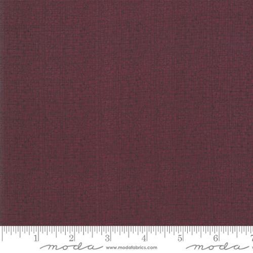 Thatched Burgundy Red - Purple - 48626 60 - Moda Fabrics - Nebraska Quilt Company - F06000