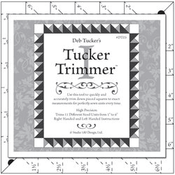 Tucker Trimmer I Ruler - Nebraska Quilt Company - Tucker Trimmer I Ruler