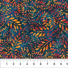 Tuscan Terrace BackgroundLeaves Got the Blues - 80954 - 44 - Banyan Batiks - Nebraska Quilt Company - F05046