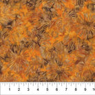 Tuscan Terrace Leaves WithFlowers Burnt Orange - 80953 - 32 - Banyan Batiks - Nebraska Quilt Company - F05044