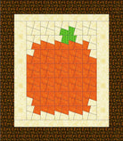 Twisted Pumpkin Pattern - Nebraska Quilt Company - PUB23575
