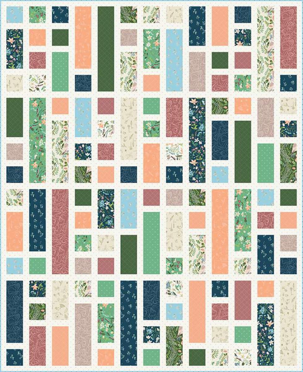 Urban Streets Quilt Pattern - Nebraska Quilt Company - PUB02188