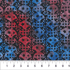 Vintage Spirit Black Clamshell Stars - 83015 - 99 - Banyan Batiks - Nebraska Quilt Company - F04146