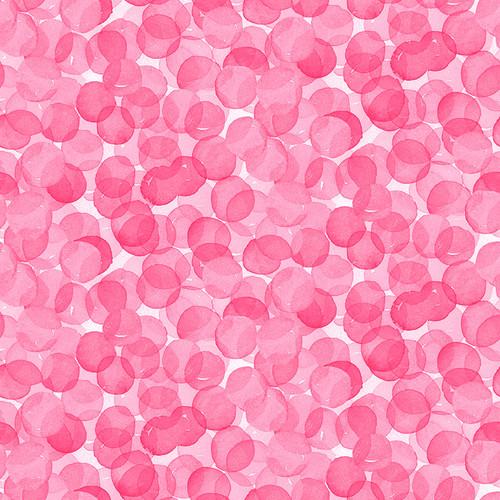 Whimsy Daisical II Pink Dots - 2872 - 22 - Blank Quilting - Nebraska Quilt Company - F06042