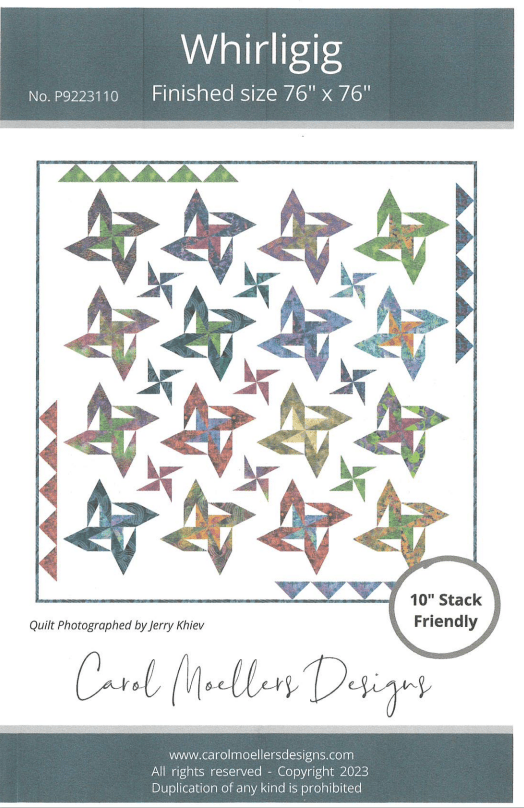Whirligig Pattern - Nebraska Quilt Company - PUB09562