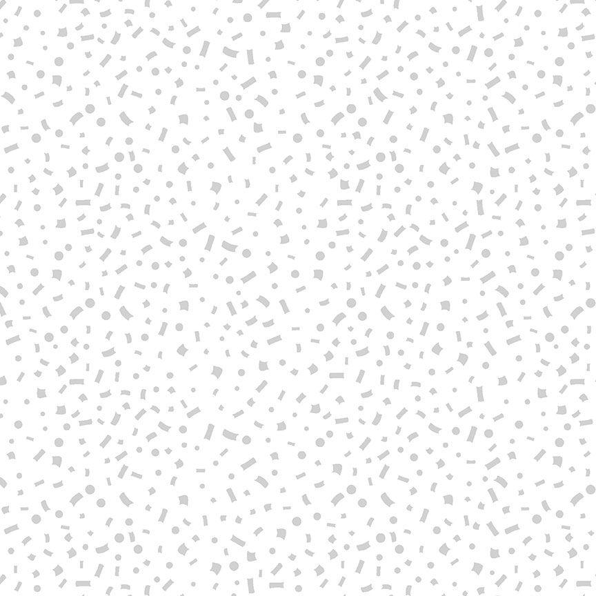 White on White Confetti Dots - HUE - C2365 - Timeless Treasures - Nebraska Quilt Company - White on White Confetti Dots - HUE - C2365 - Timeless Treasures