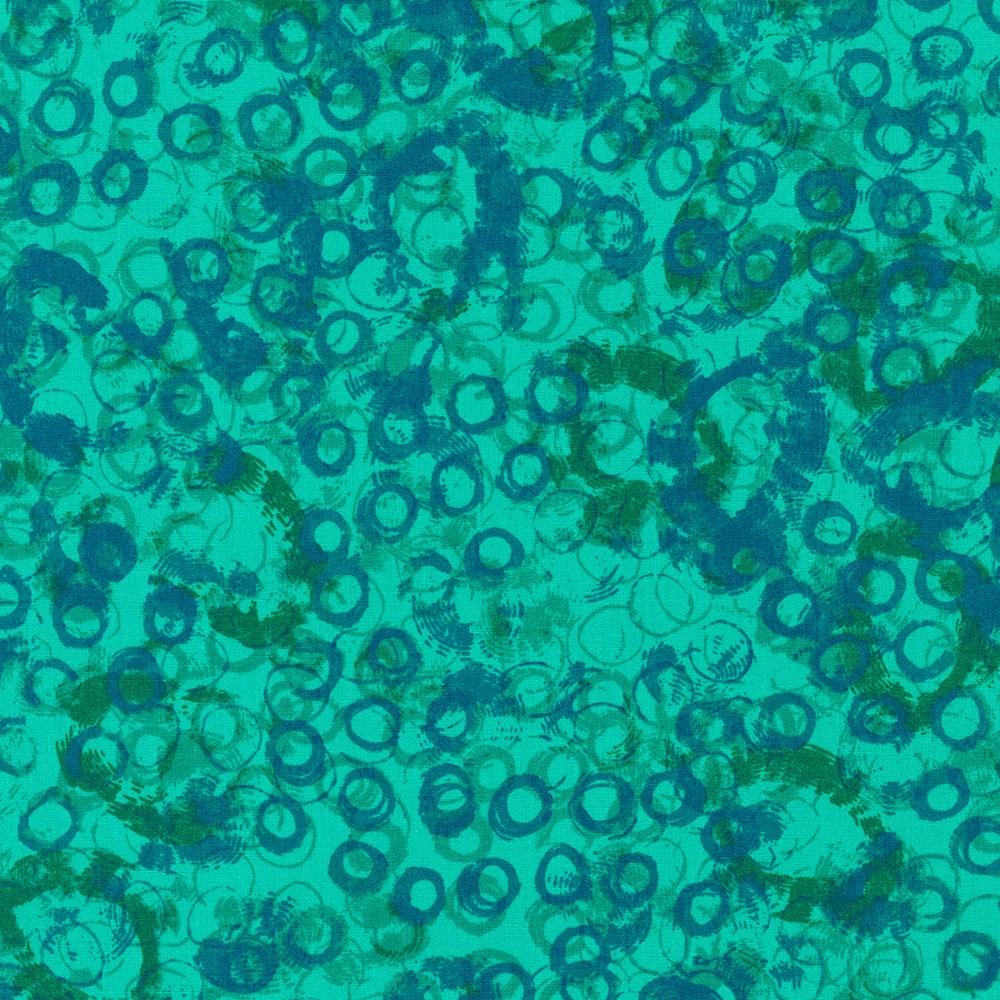 Wishwell: Storyboard Aquamarine - ANJ - 22099 - 425 - Robert Kaufman - Nebraska Quilt Company - F06562