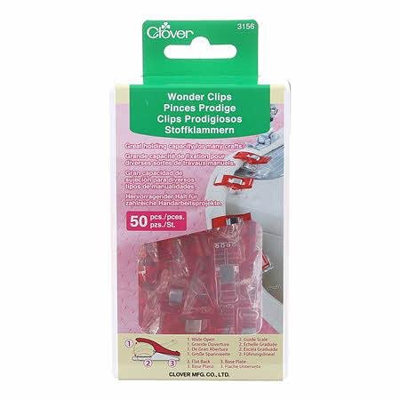 Wonder Clips 50ct 3156CV - Nebraska Quilt Company - N15560
